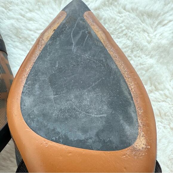 Fendi Colibri Mesh Slingback Pumps size 40 EU Authentic Retail 995$ - Picture 9 of 12